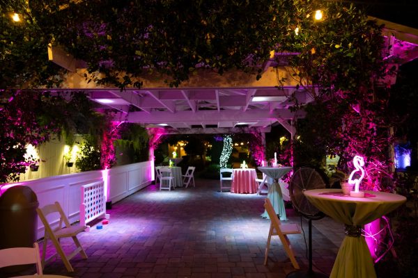 Event lighting orlando outdoor event venue orlando celebration gardens www.orlandocelebrationgardens.com 9