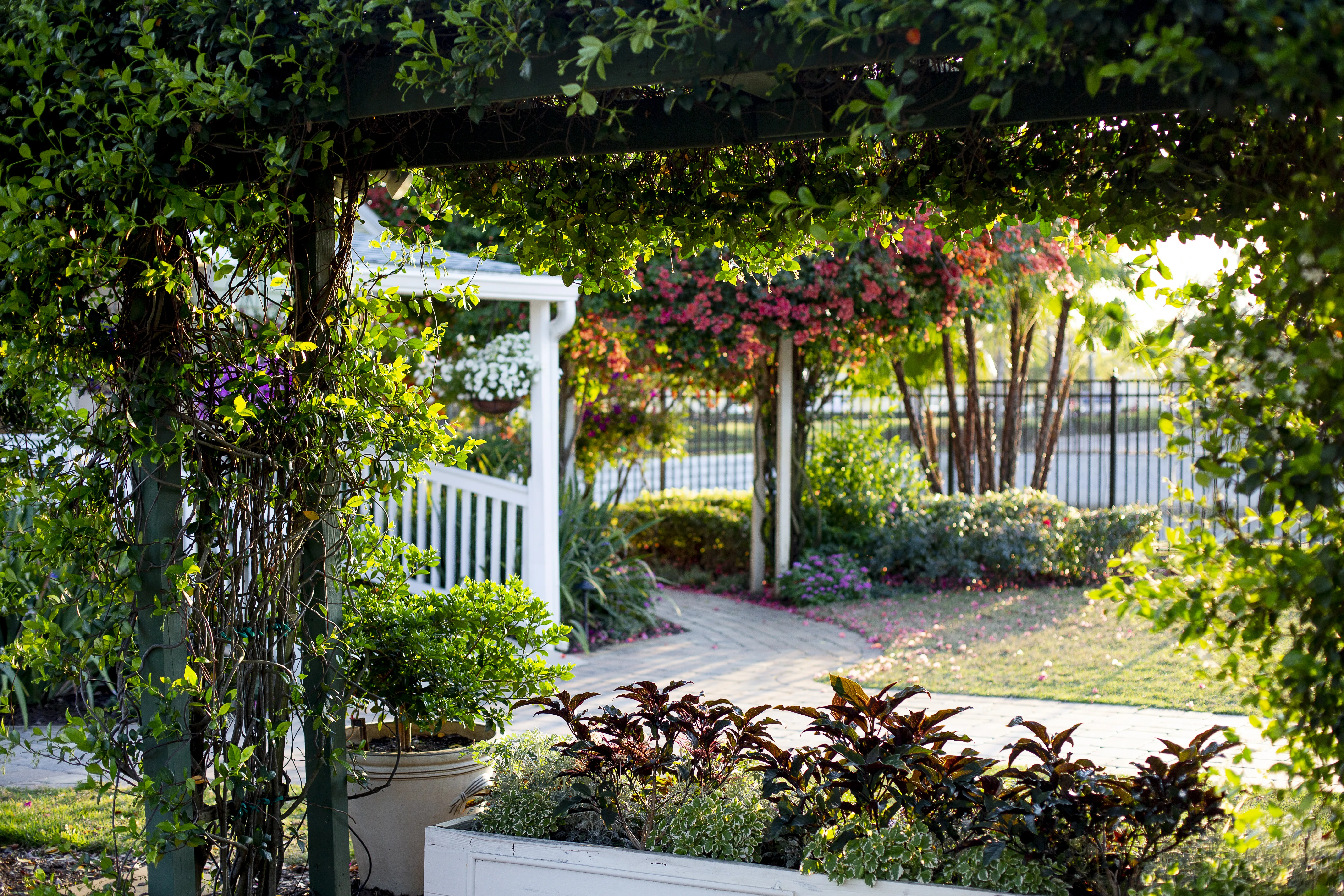 Lush garden landscape for outdoor events Orlando Celebration Gardens - About Celebration Gardens Lush garden landscape for outdoor events Orlando Celebration Gardens