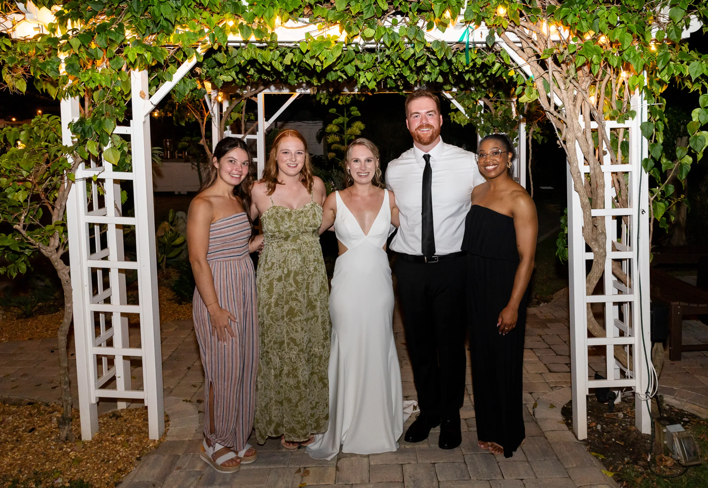 Outdoor Wedding Reception at Celebration Gardens Orlando 1536