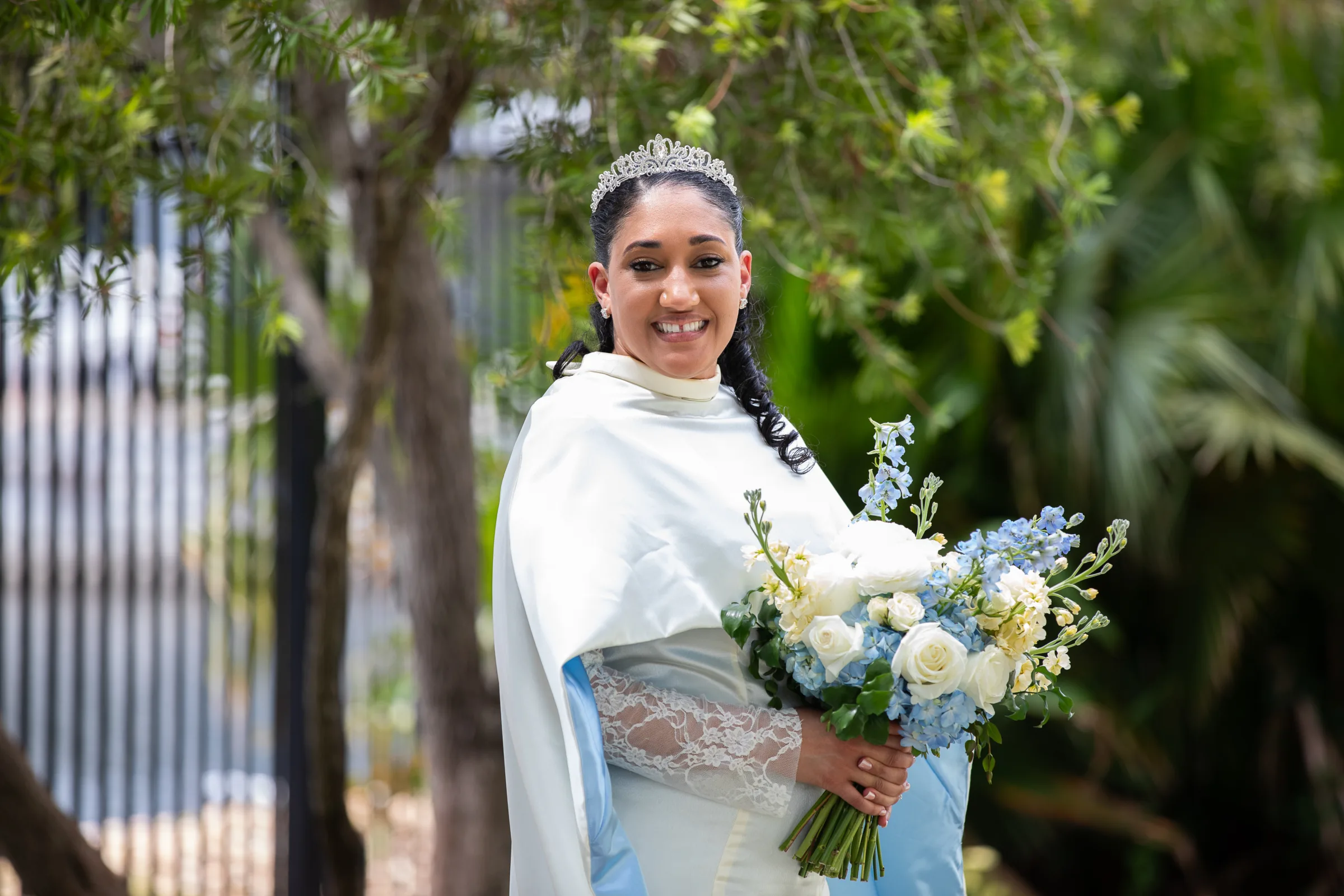 Bride Spring Wedding Day Look 1369 - A Charming Spring Wedding with an Extra Special Surprise Bride Spring Wedding Day Look 1369