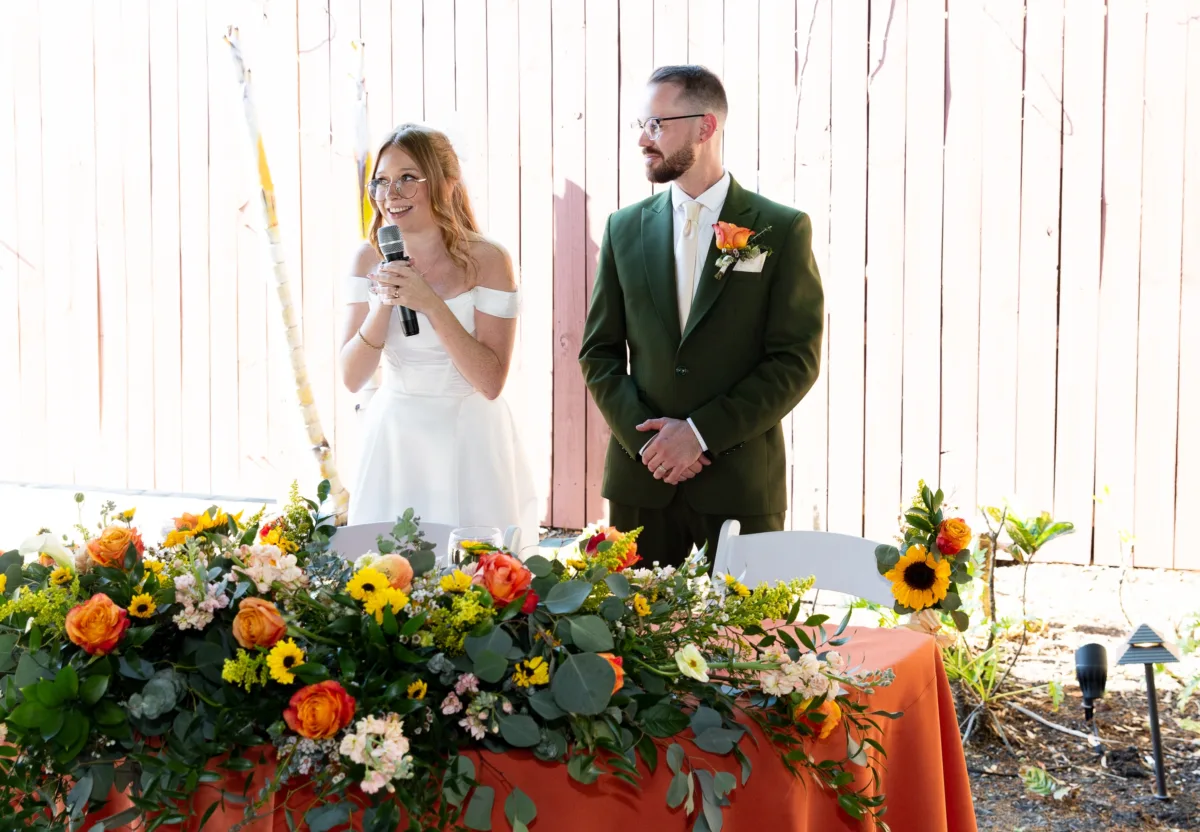 Newlyweds Speech At Celebration Gardens Orlando - Often Overlooked Wedding Details You Don’t Want to Miss Newlyweds Speech At Celebration Gardens Orlando