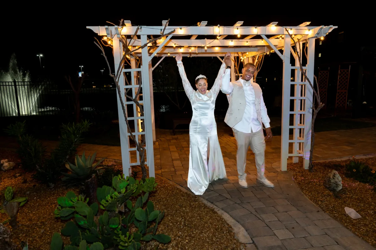 Night Portraits at Celebration Gardens Orlando 2476 - A Charming Spring Wedding with an Extra Special Surprise Night Portraits at Celebration Gardens Orlando 2476