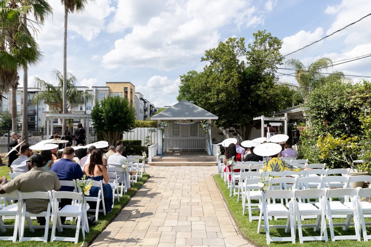 Spring Wedding Ceremony at Celebration Gardens in Orlando 1452 - A Charming Spring Wedding with an Extra Special Surprise Spring Wedding Ceremony at Celebration Gardens in Orlando 1452