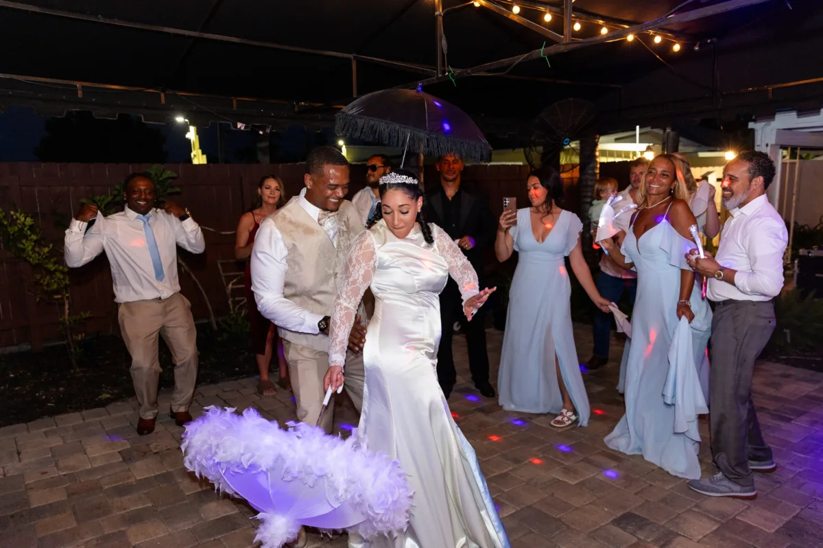 Wedding Reception at Celebration Gardens Orlando 2373 - A Charming Spring Wedding with an Extra Special Surprise Wedding Reception at Celebration Gardens Orlando 2373